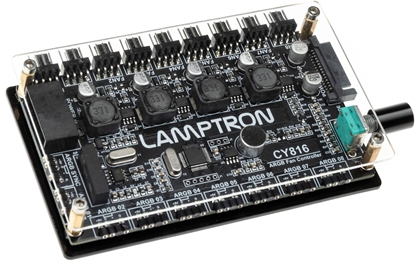 Picture of Lamptron CY816 Steuergerät für Lüfter und ARGB - schwarz