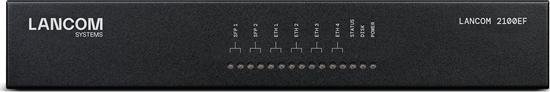 Picture of LANCOM 2100EF - SD-WAN Gateway - with fiber and ethernet - 1GbE, 2.5GbE - 1U - Cloud-verwaltet - Tisch-/Regal-Montage