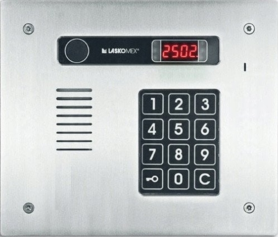 Изображение Laskomex CP-2513R INOX Panel audio POZIOMA RFID