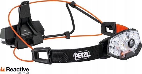 Picture of Latarka czoowa Petzl Petzl NAO RL, Headband flashlight, Black, Orange, Buttons, IPX4, Battery level, CE