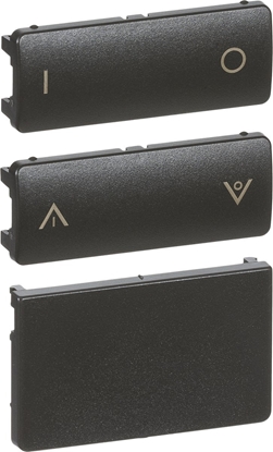 Attēls no LAURITZ KNUDSEN FUGA® tangentsæt for batteritryk 2 sl koksgrå