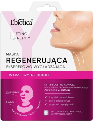 Изображение Lbiotica / Biovax L`biotica lifting strefy y maska regenerujco ekspresowo wygadzajca