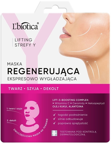 Picture of Lbiotica / Biovax L`biotica lifting strefy y maska regenerujco ekspresowo wygadzajca
