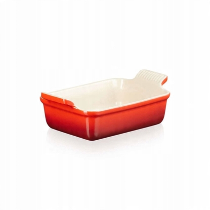 Picture of Le Creuset Bakeware rectangular Heritage stoneware 19x14cm / 1 1L orange 0843251102471