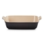 Attēls no Le Creuset Cepamtrauks taisnstura Heritage akmens masas 26x19cm / 2 4L melns 0843251102877