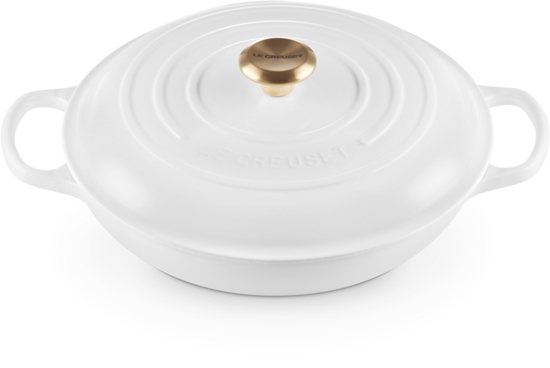 Picture of Le Creuset Cuguna katls sekls 30cm / 3 5L balts 0024147315490