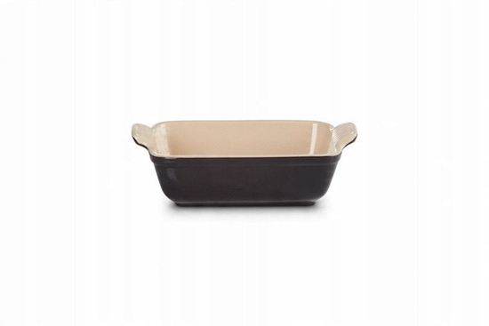 Picture of Le Creuset Rectangular Heritage Stoneware Baking Dish 19x14cm / 1 1L Black 0843251135745