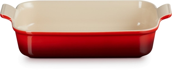 Picture of Le Creuset Rectangular Heritage Stoneware Baking Dish 32x24cm / 4L Orange 0843251103065
