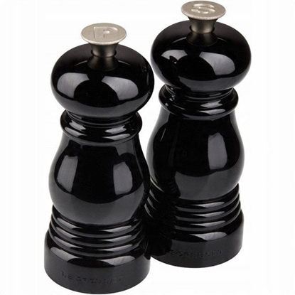 Attēls no Le Creuset Salt and Pepper Mill Set 11cm Black 0630870165587
