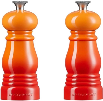 Attēls no Le Creuset Salt and Pepper Mill Set 11cm Orange 0630870165624