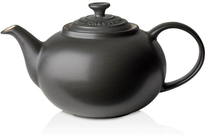 Picture of Le Creuset Stoneware Kettle 1 3L Black 0630870311717
