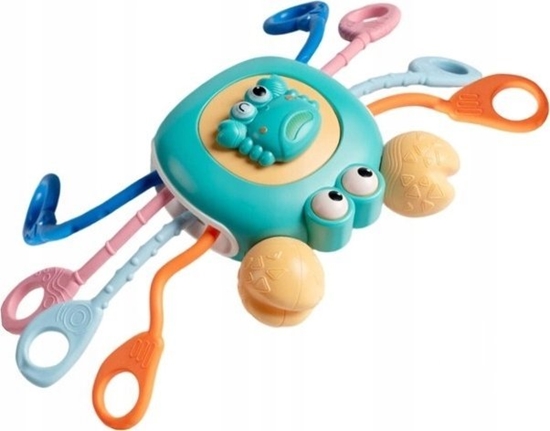 Picture of LeanToys Interaktywny Sensoryczny Krab Edukacyjny Gryzak Dla Dzieci