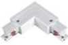 Picture of LED Tracklight connector L type 1P White