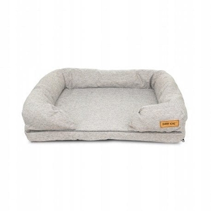 Attēls no Legowisko dla psa, szare, 66*53*15cm, z zamkiem