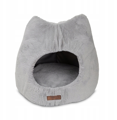 Picture of Legowisko/budka dla kota, szare, 45*45*42cm