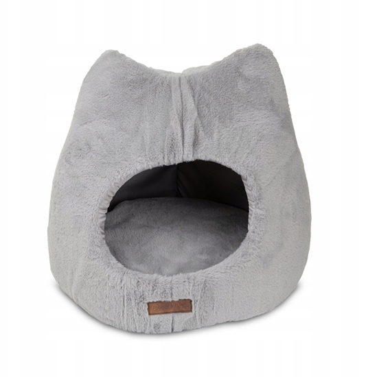 Picture of Legowisko/budka dla kota, szare, 45*45*42cm