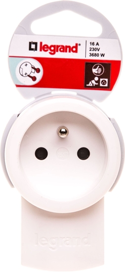 Picture of Legrand Gniazdo przenone 1X Z/U do montau helium (50109)