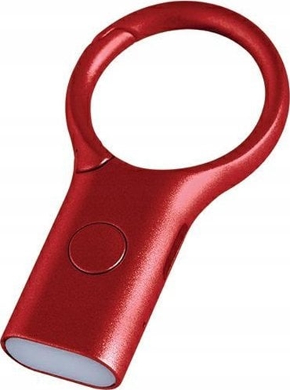 Picture of Lexon Lexon Nomaday Keychain with flashlight dark red LL136DR