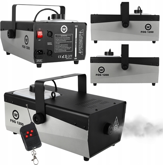 Изображение LIGHT4ME FOG 1200 V2 wytwornica dymu mgy pilot bezprzewodowy