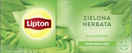 Picture of Lipton Herbata LIPTON zielona, klasyczna, 20 torebek