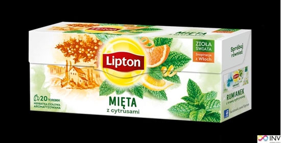 Изображение Lipton LIPTON_Herbata zioowa Mita z Cytrusami 20 torebek 26g