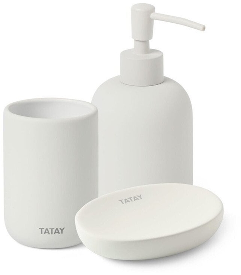 Picture of Liquid soap dish Soft ceramic white 8411801239629