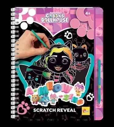 Attēls no Lisciani LISCIANI KOCI DOMEK GABI SKETCH BOOK A-MEOW-MAZING SCRATCH REVEL