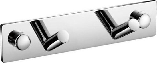 Изображение Listwa  2 haczyki skone / chrom