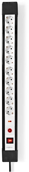 Picture of Listwa przeciwprzepiciowa Nedis 10 gniazd kabel 3m