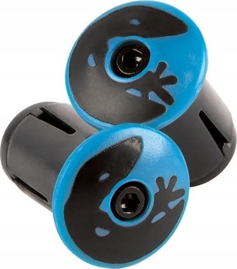Picture of Lizard Skins Korki do kierownicy LIZARDSKINS Road Bar End Plugs - Sky Blue para (NEW)