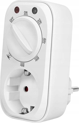 Изображение LogiLink Logilink Zeitschaltuhr, mechanisch mit Dämmerungssensor,weiß