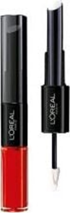 Изображение LOreal Paris L'OREAL_Infallible 24H Duo Lipstick dugotrwaa pomadka i byszczyk do ust 2w1 506 Red Infaillible 5ml
