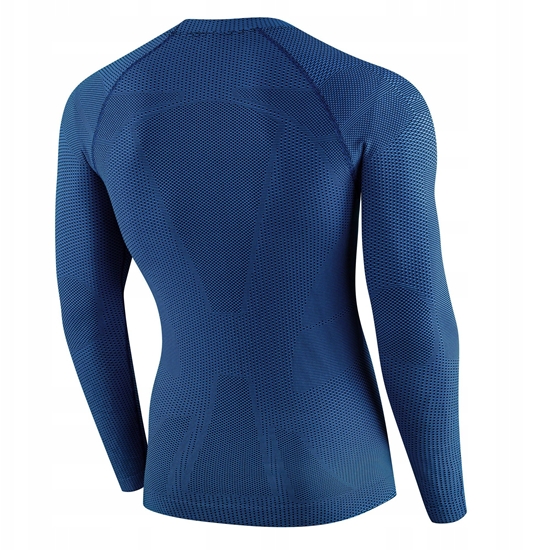Picture of LS1595M Koszulka mska 3D PRO z dugim rkawem ciemnoniebieski L
