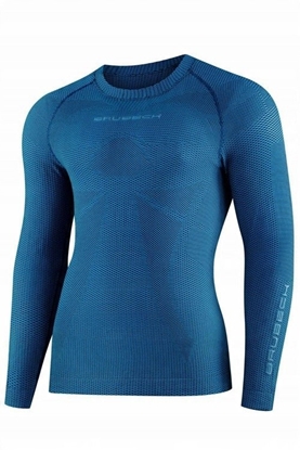 Изображение LS1595M Koszulka mska 3D PRO z dugim rkawem niebieski M