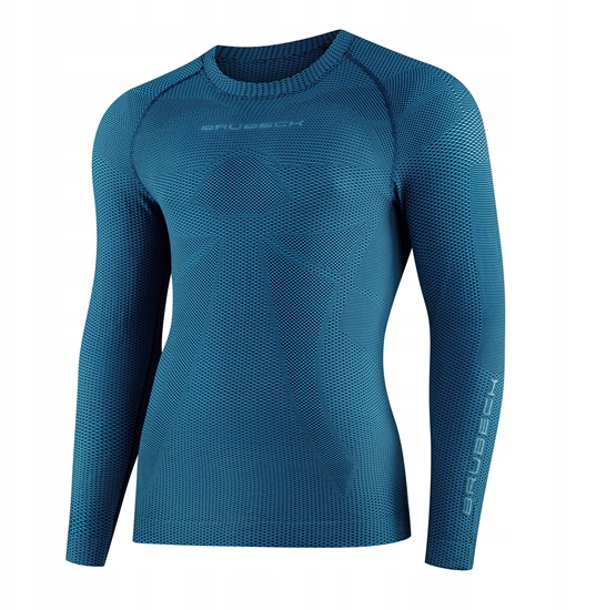 Изображение LS1595M Koszulka mska 3D PRO z dugim rkawem niebieski S