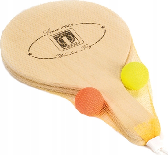 Picture of Lucio Londero Drewniane Rakietki Plaowe LONDERO do Gry na Pla