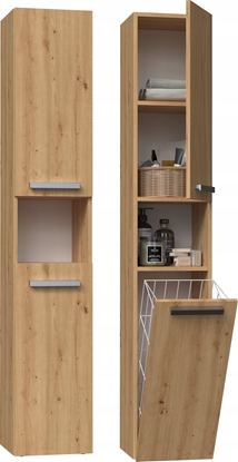 Attēls no Lumarko Szafka azienkowa Rega Supek Kosz Nel Iii Db Artisan