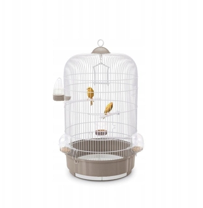 Attēls no Luna, klatka, dla ptakw, biaa/ciemno beowa, 40x63,5 cm