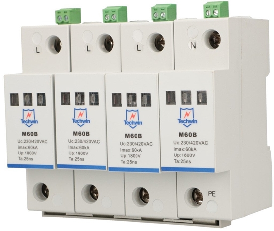Picture of M60B4 | Ogranicznik Przepi | 4P 3F 60Ka Max Prd Udarowy