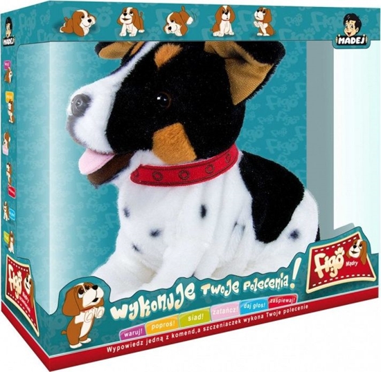 Picture of Madej Maskotka interaktywna Figo Pies reagujcy na komendy Jack Russel Terrier