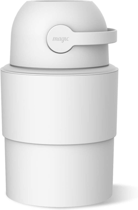 Picture of Magic Heka M diaper pail, white