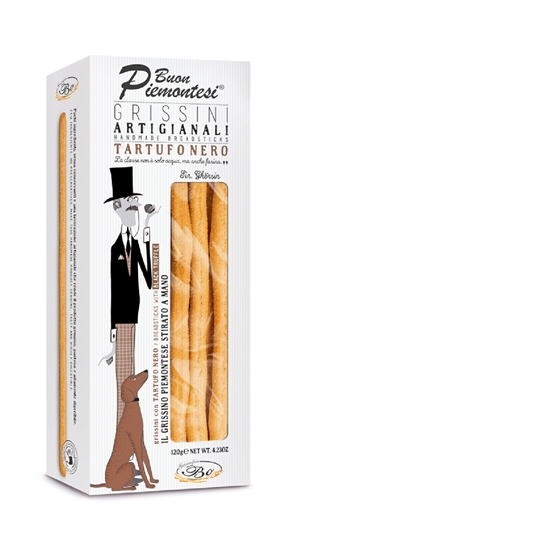 Изображение Maizes standziņas BUON PIEMONTESI Con Tartufo Nero ar rīsu eļļu un melnajām trifelēm, 120g