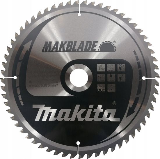 Picture of Makita MAKBLADE Sägeblatt 260x30x60Z