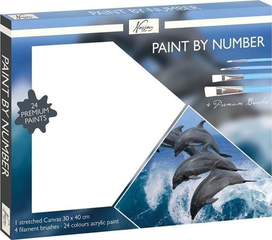 Picture of Malowanie po numerach - Dolphin 30x40cm