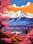 Attēls no Ideyka Malowanie po numerach - Magiczne Fuji 30x40cm