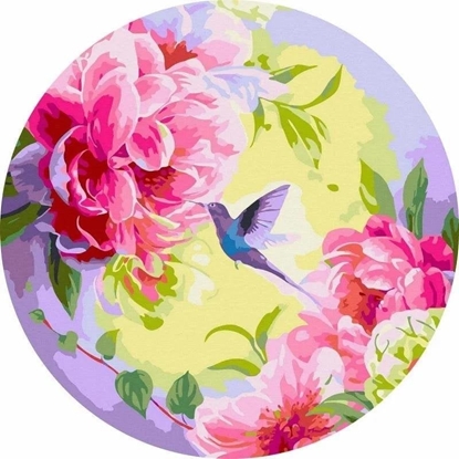 Picture of Malowanie po numerach okrge - Niewako 40cm