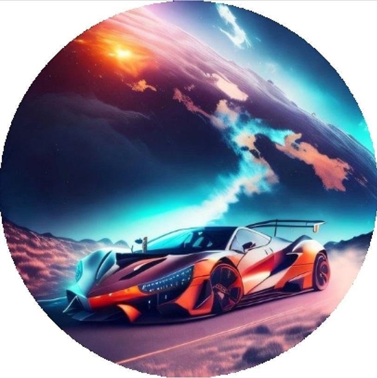 Picture of Malowanie po numerach okrge - Samochód wycigowy