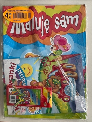 Picture of Maluj Sam + kolorowanka + kredki