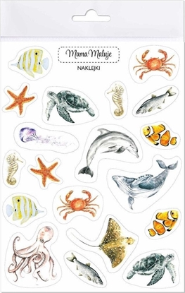 Изображение Mama Maluje Naklejki Zwierzta mórz i oceanów