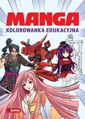 Picture of Manga. Kolorowanka edukacyjna